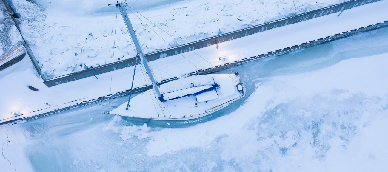 Build Floating Docks in the Winter