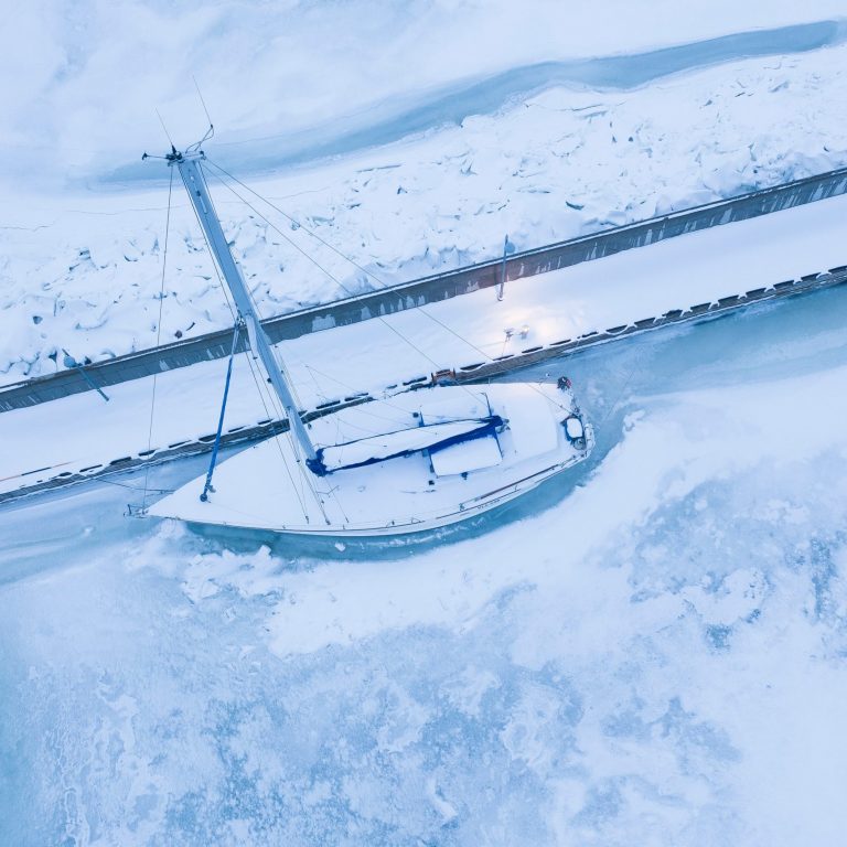 Build Floating Docks in the Winter