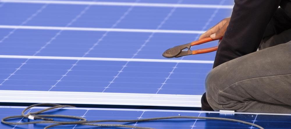 Solar Power System for Boat Docks