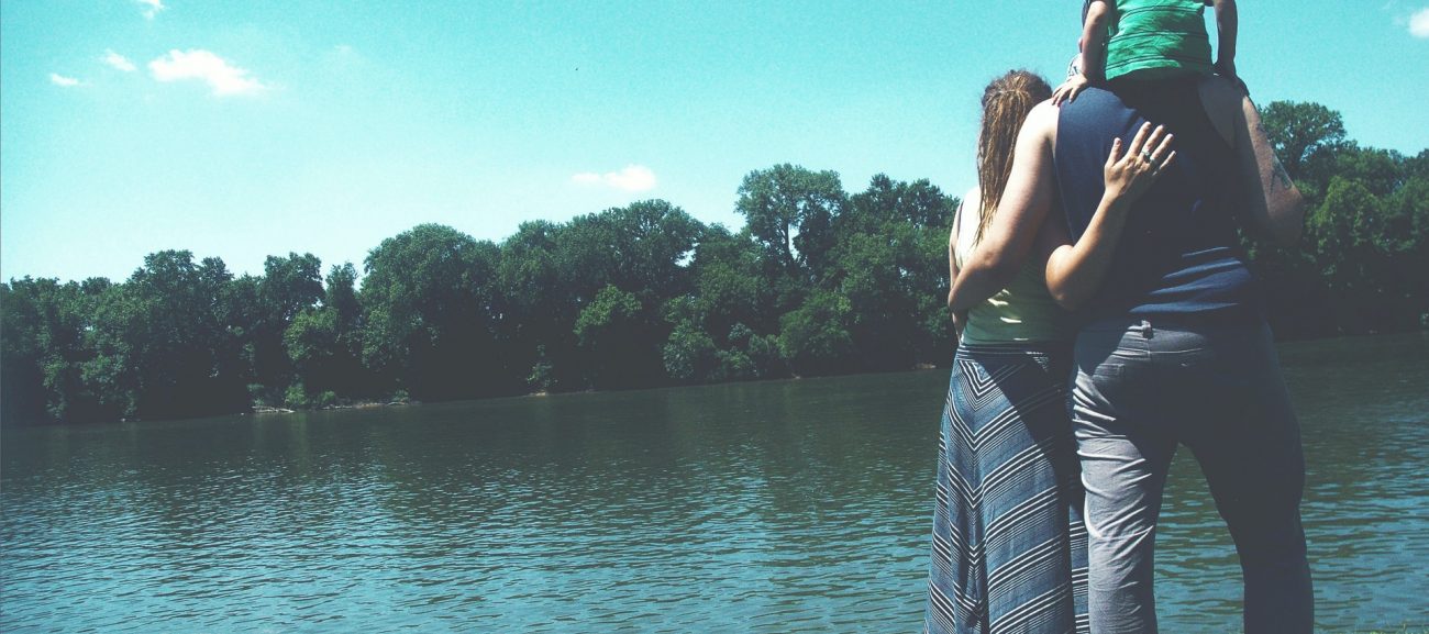 Family Picnic by the Lake