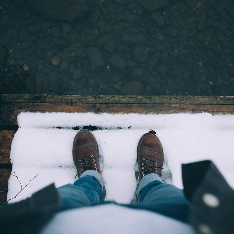 Inclement weather wrecks dock floats.