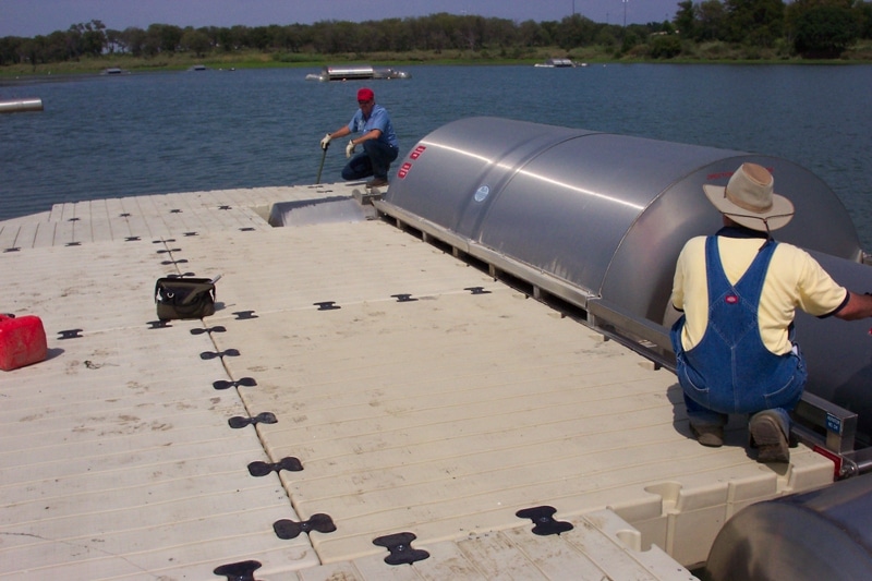 DFW Airport - Floating Work Platform