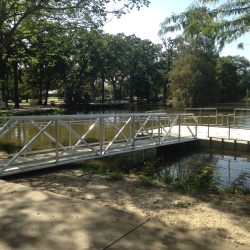 College Station Central Park Fishing Dock