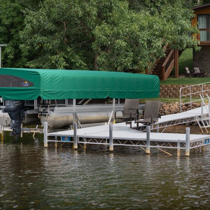 Covered Floating Docks