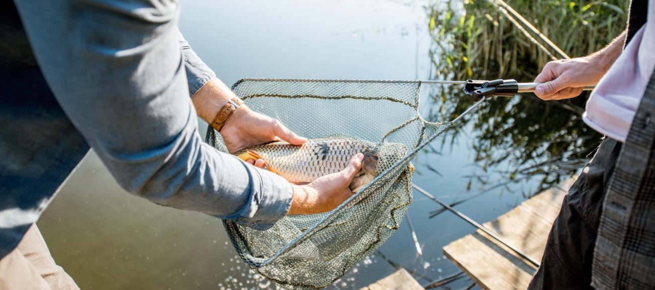 Fishing from Floating Docks