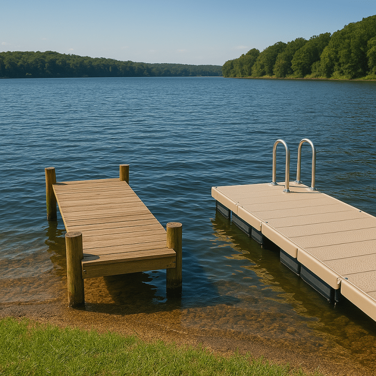 Fixed vs Floating Docks