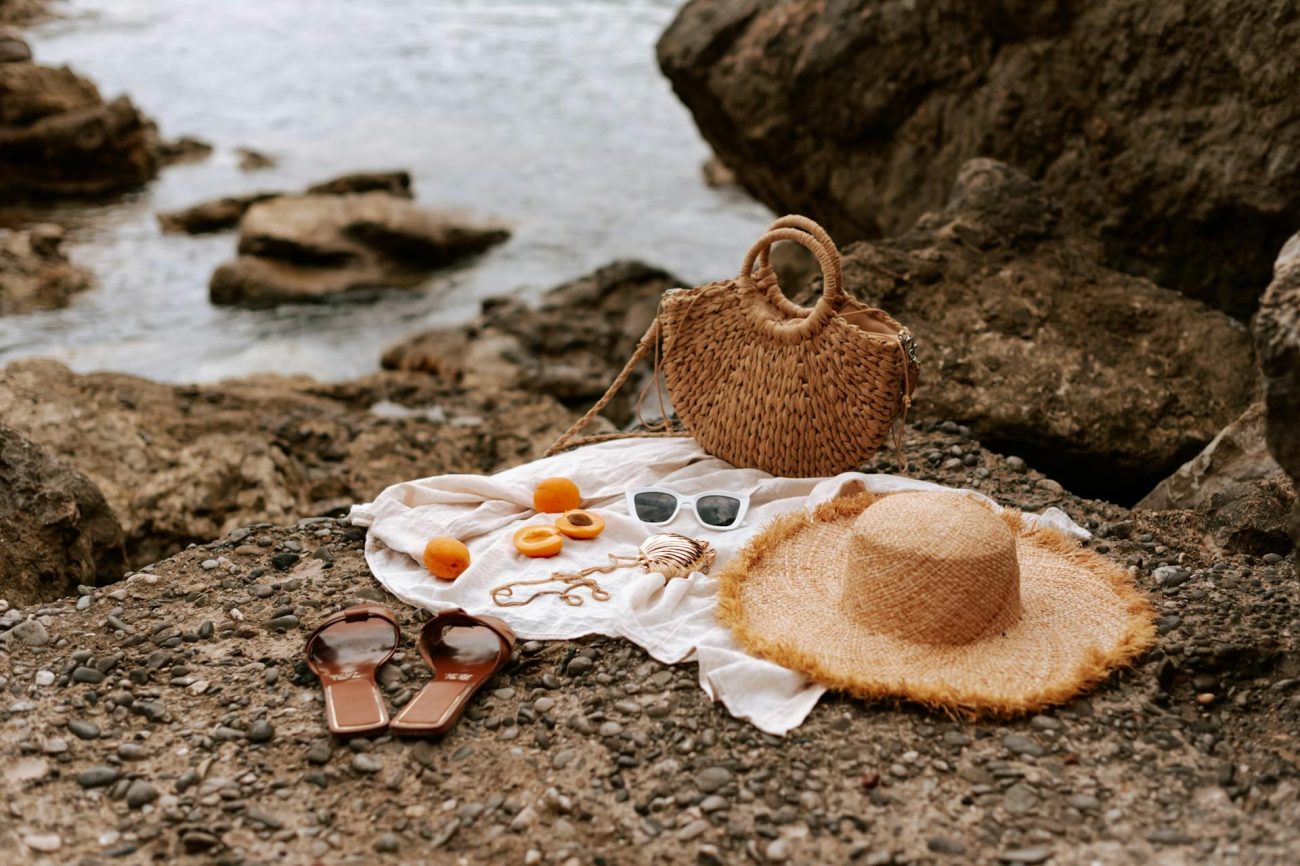Texas lake picnic