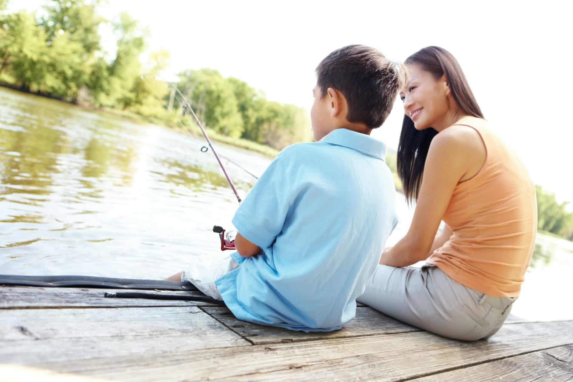 Dock Fishing in Texas