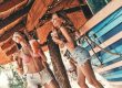 Texas lake birthday party