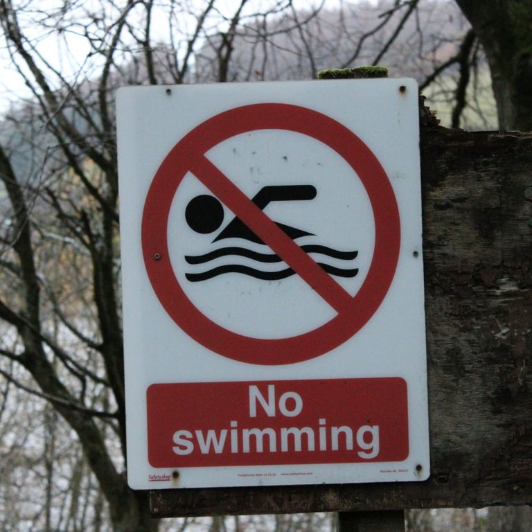 reduce liability at public lakes