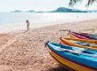 Oceanfront Kayak and Paddleboard Launch Setups Built for Heavy Fetch and Surf