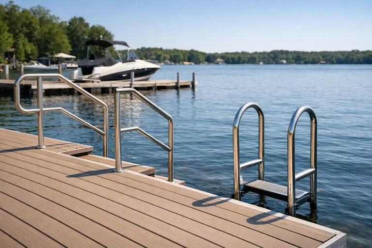 Boat Dock Railings That Make Access Safer Boat Dock Railings That Make Access Safer