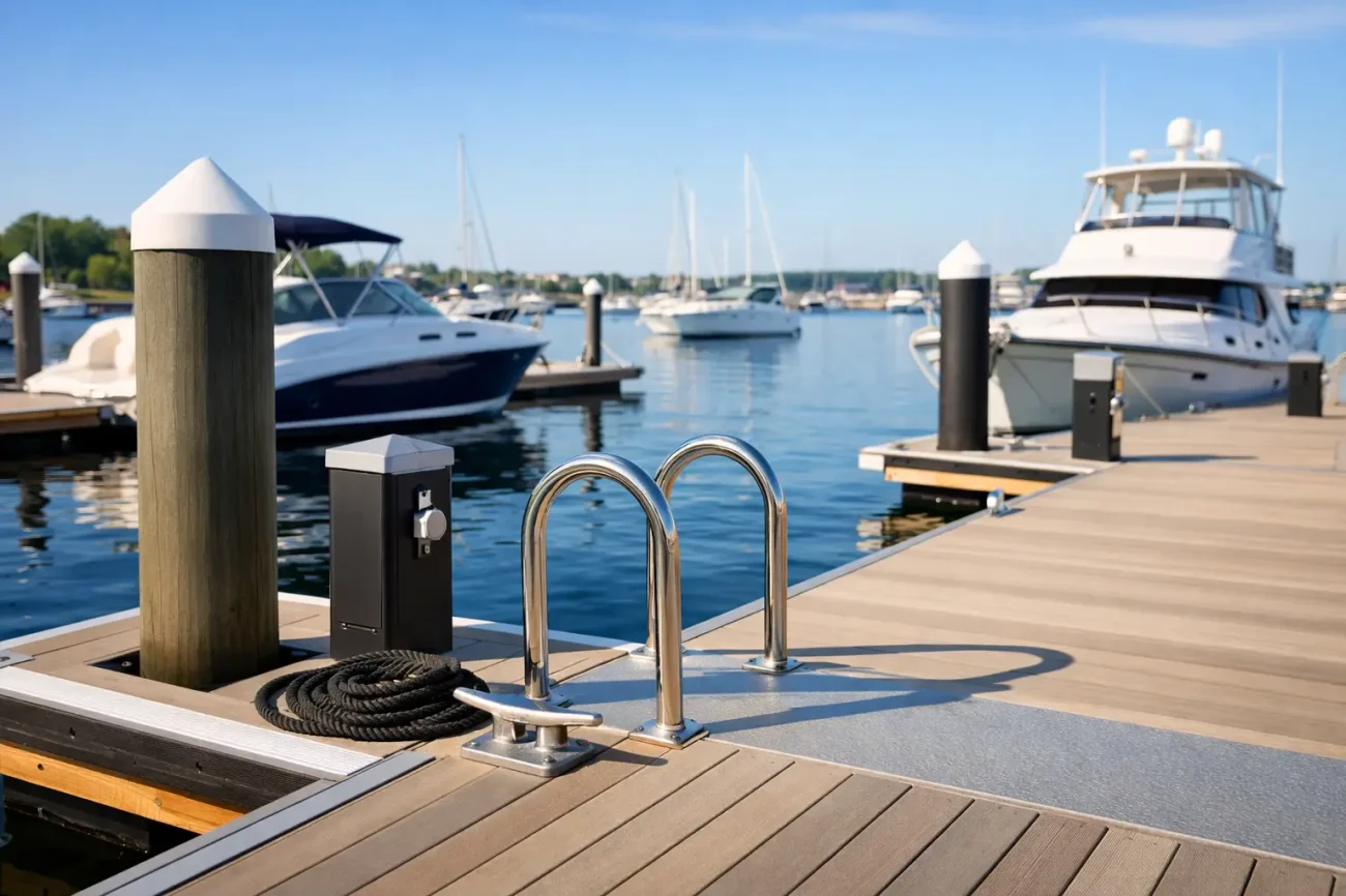 Commercial Marina Docks Built for Daily Use