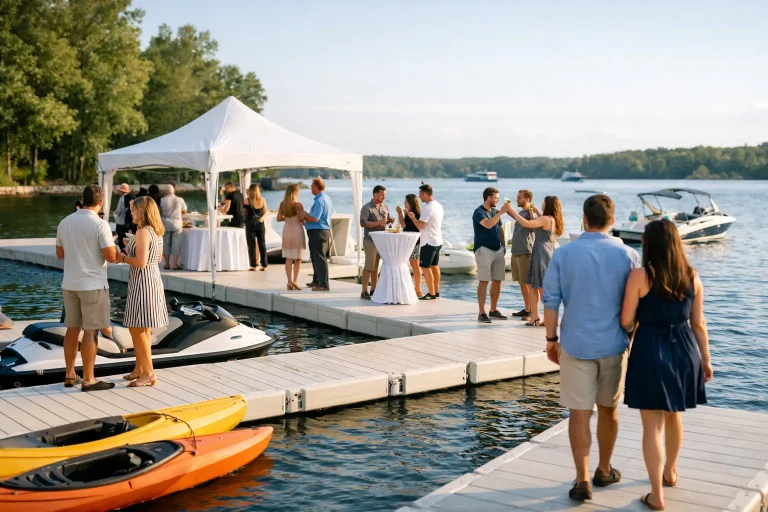 Floating Dock Rental Events That Run Smoothly