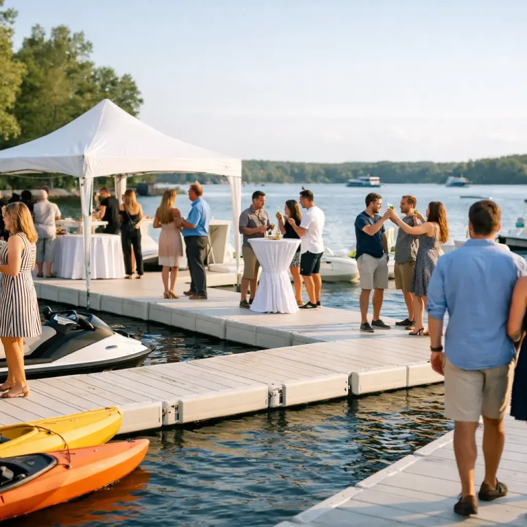 Floating Dock Rental Events That Run Smoothly