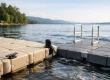 Floating Dock Sections for Changing Water