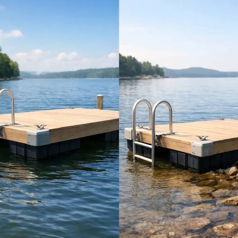 Floating Dock Water Level Changes Explained