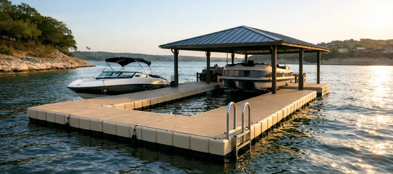 Floating Docks That Keep Up With Texas Water