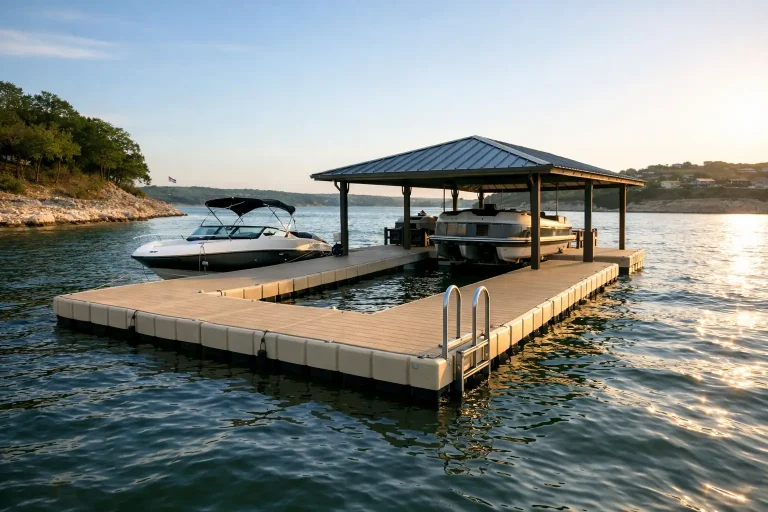 Floating Docks That Keep Up With Texas Water