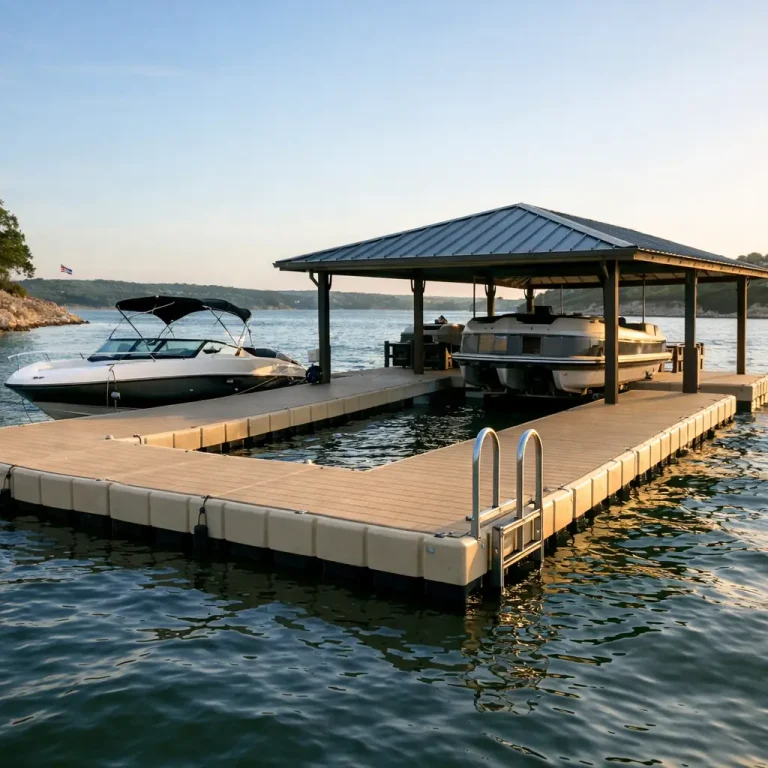 Floating Docks That Keep Up With Texas Water