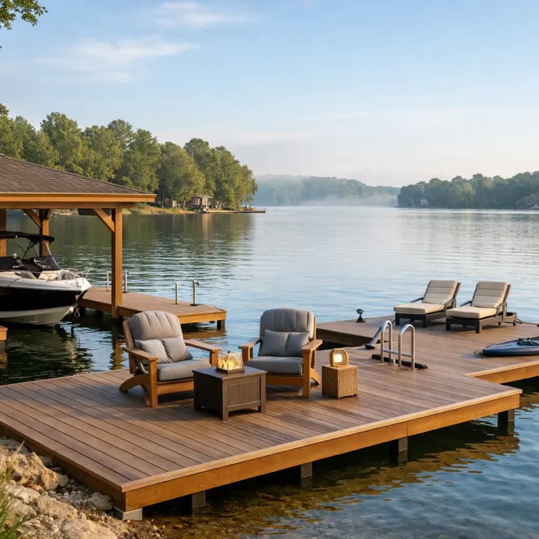 Private Lake Dock Design That Works for Your Water
