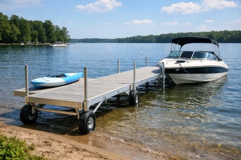 Roll In Docks for Safer Waterfront Access
