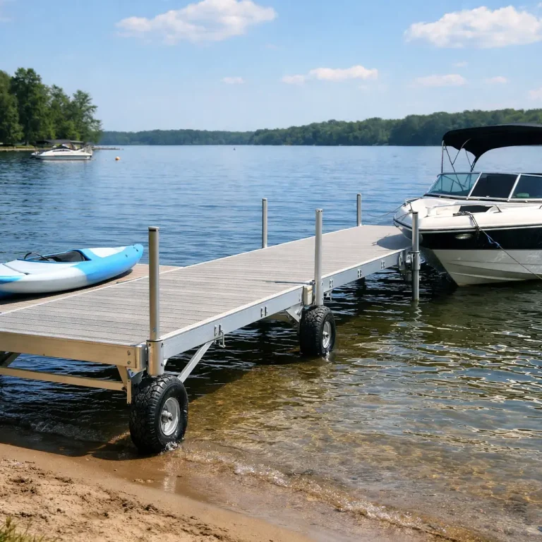 Roll In Docks for Safer Waterfront Access