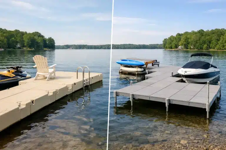 EZ Dock vs Modular Dock Systems for Lake Homes