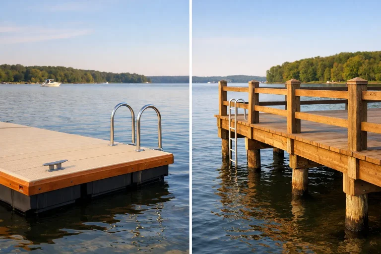 Floating Dock Versus Fixed Pier: Which Fits? Floating Dock Versus Fixed Pier: Which Fits?