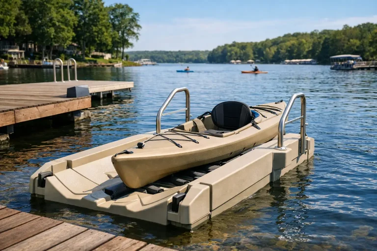 Low-Maintenance Kayak Launches for Lake Docks