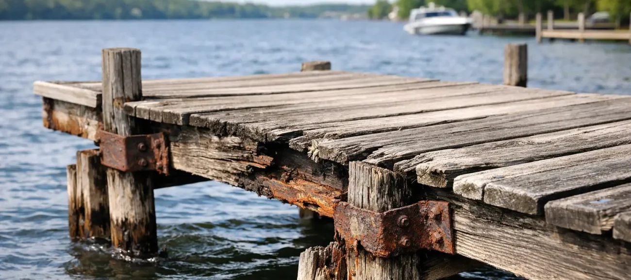 What Makes Fixed Lake Docks Deteriorate Faster?