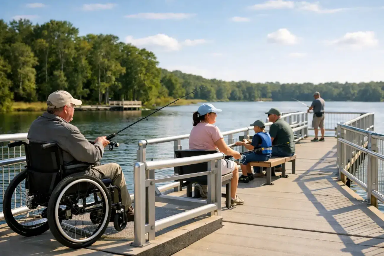 Accessible Fishing Platforms That Welcome More Anglers
