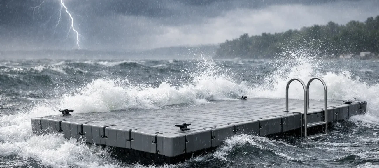 Are Floating Docks Storm Resistant? What Matters