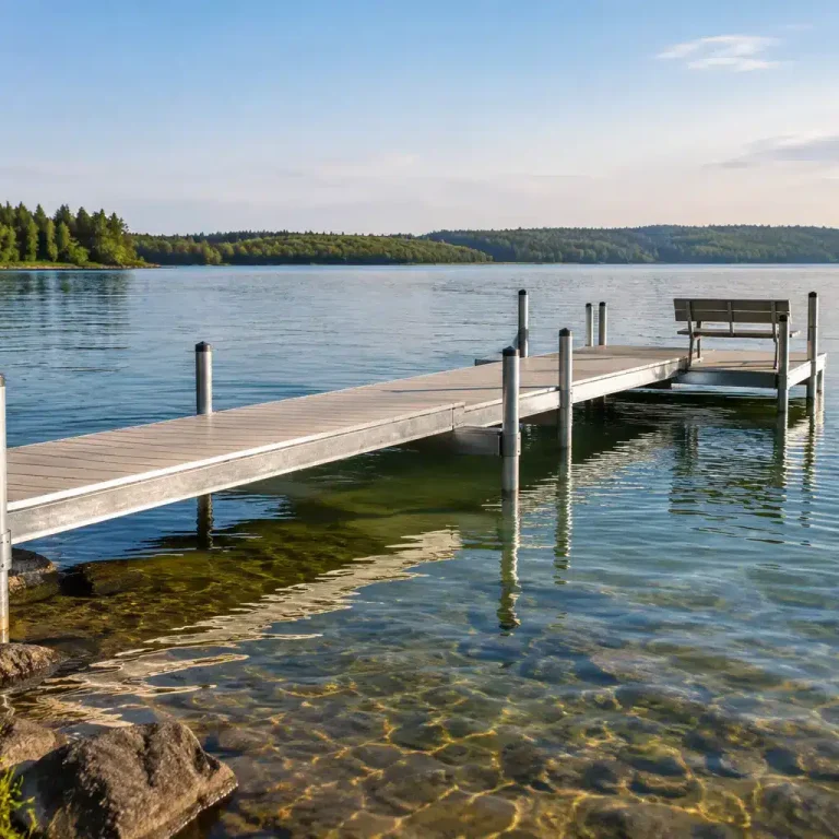 Best Docks for Shallow Lakes That Are Built to Last