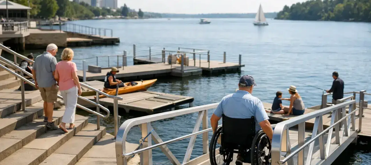 Waterfront Accessibility That Works at Every Level