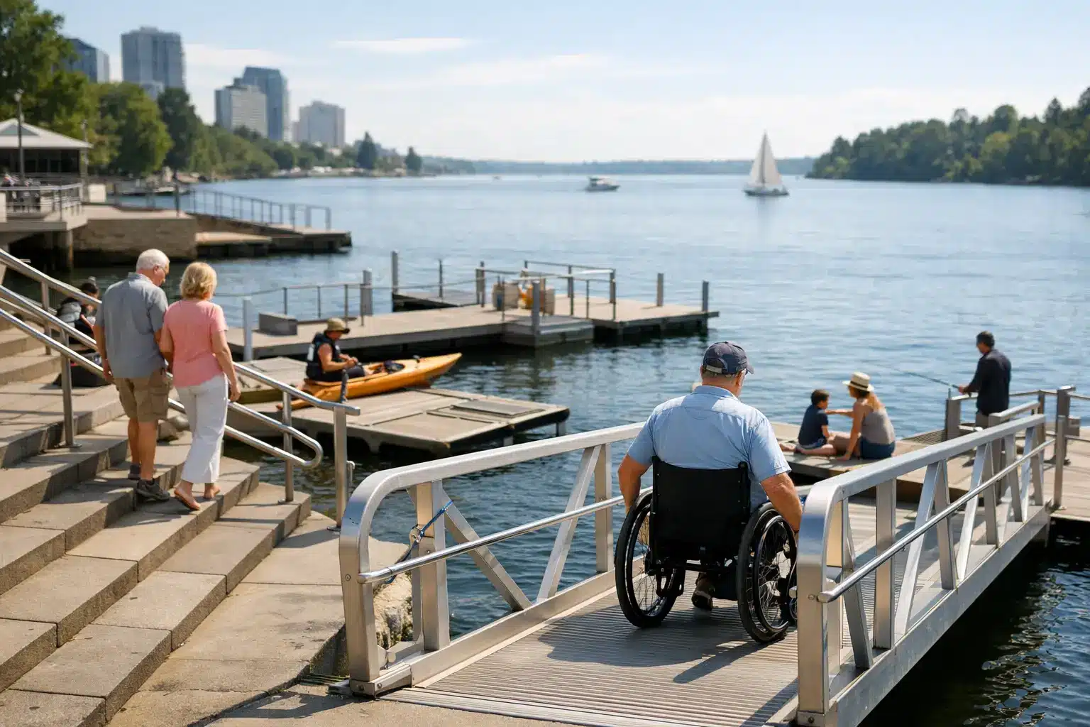 Waterfront Accessibility That Works at Every Level