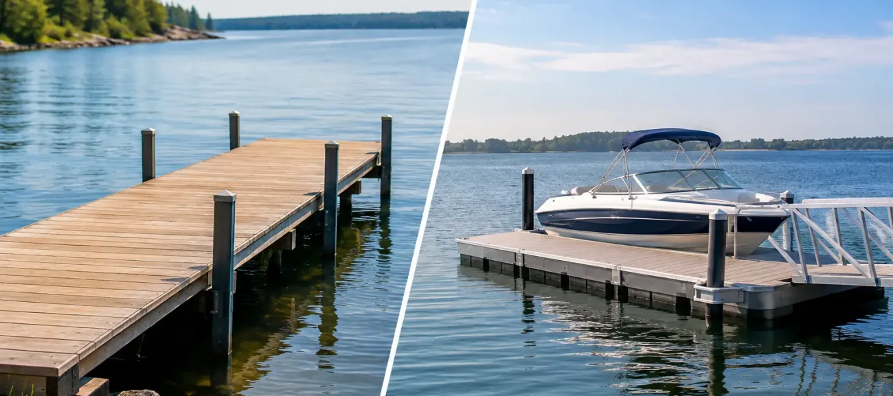 Fixed vs Floating Docks: Which Fits Your Waterfront?