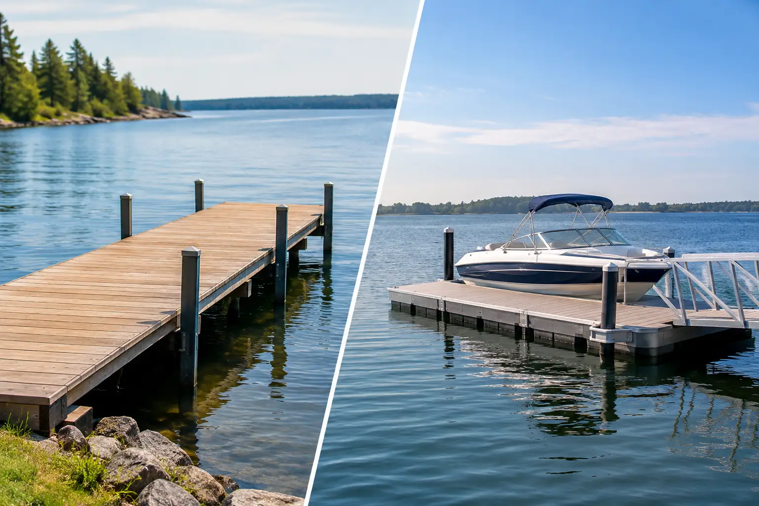 Fixed vs Floating Docks: Which Fits Your Waterfront?
