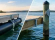 Pipe Anchors Versus Pile Anchors for Floating Docks