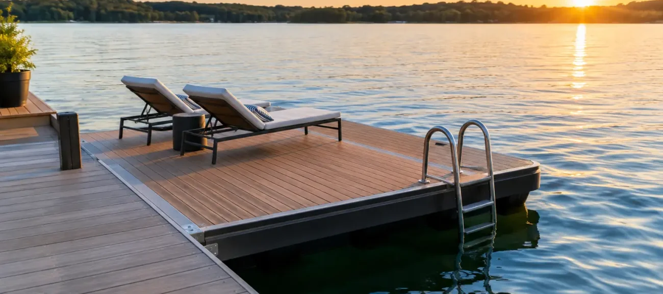 Swim Platforms That Make the Waterfront Work Better