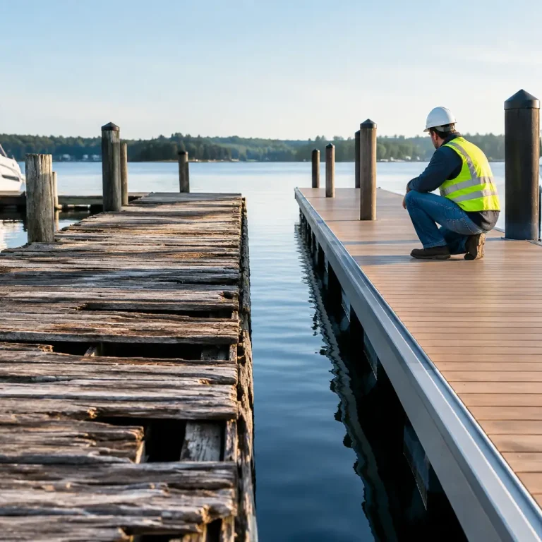 When to Replace Aging Marina Docks Safely