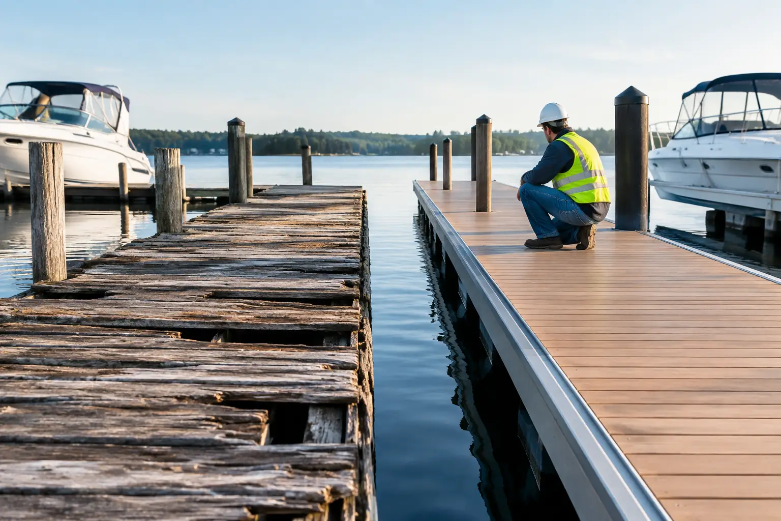 When to Replace Aging Marina Docks Safely
